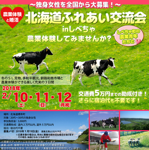 北海道の婚活・北海道ふれあい交流会2018